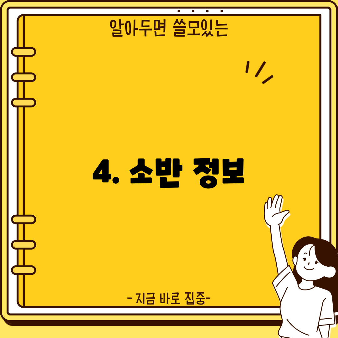4. 소반 정보