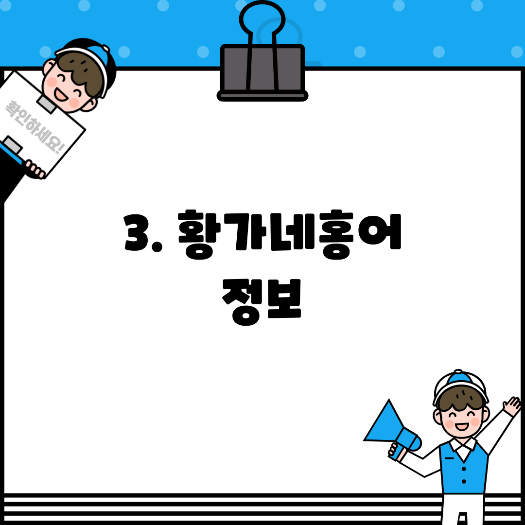 3. 황가네홍어 정보