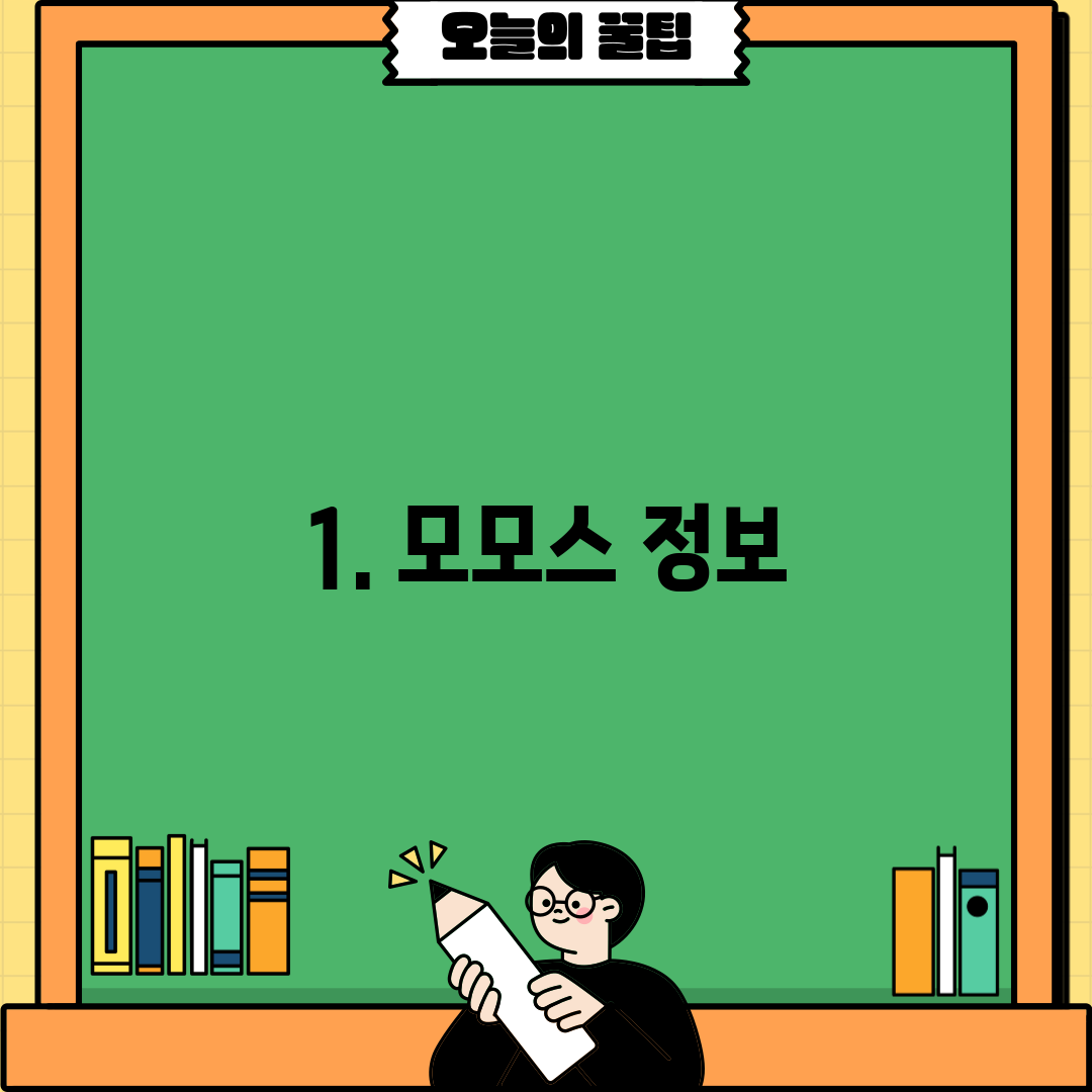 1. 모모스 정보
