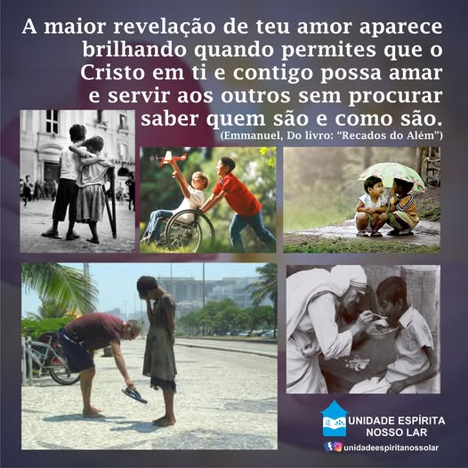 Mãos unidas — fraternidade e caridade