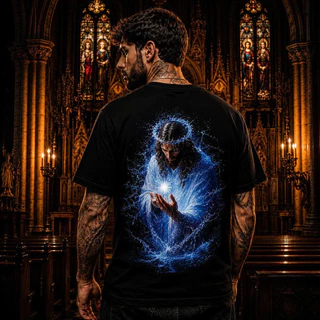 Camisa cristã modelo 64 — A Engrenagem do Mundo