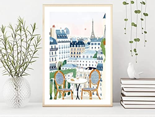 Vue 4 de Impression Artistique Tour Eiffel