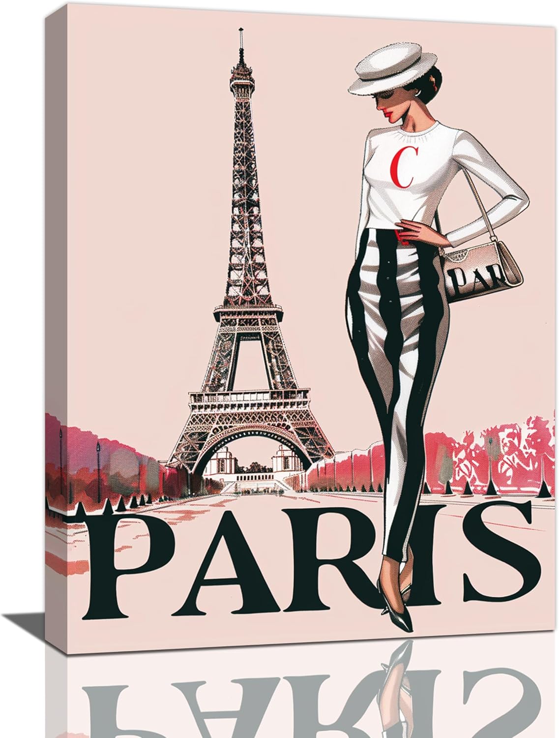 Toile Murale Encadree Pour