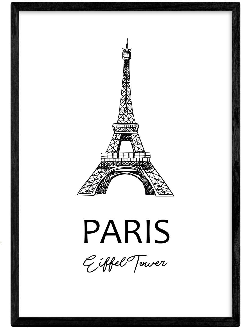 Nacnic Poster Paris Tour