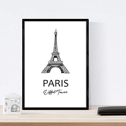 Vue 3 de Nacnic Poster Paris Tour