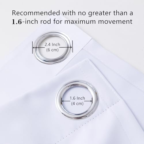 Vue 4 de Anhope Rideau Occultant Aquarelle