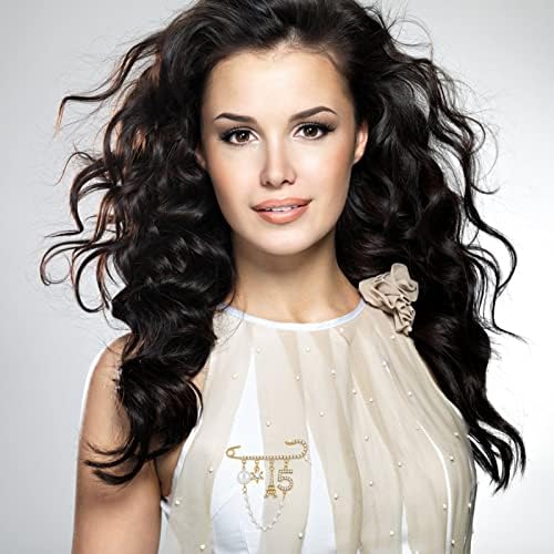 Vue 6 de Numero Strass Broche Broche