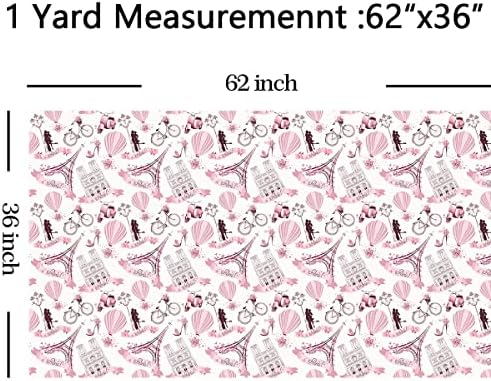 Vue 2 de Tissu Dameublement Tour Eiffel