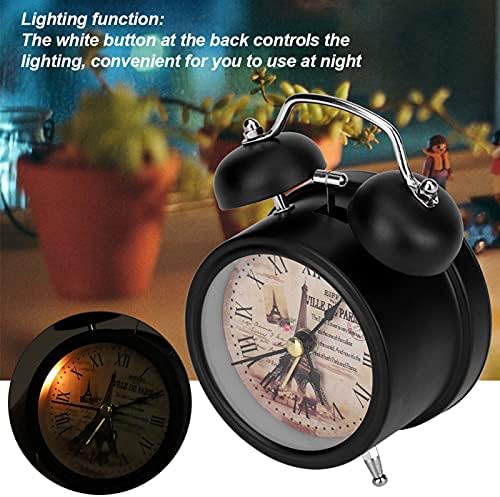 Vue 5 de Retro Reveil Matin Silencieux