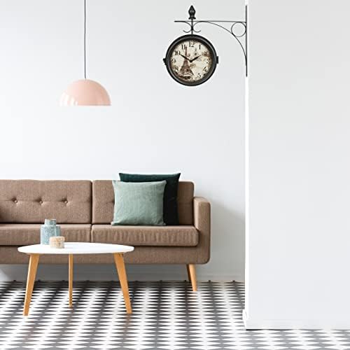 Vue 2 de Relaxdays Horloge Murale Se