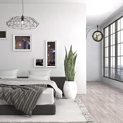 Vue 5 de Relaxdays Horloge Murale Se