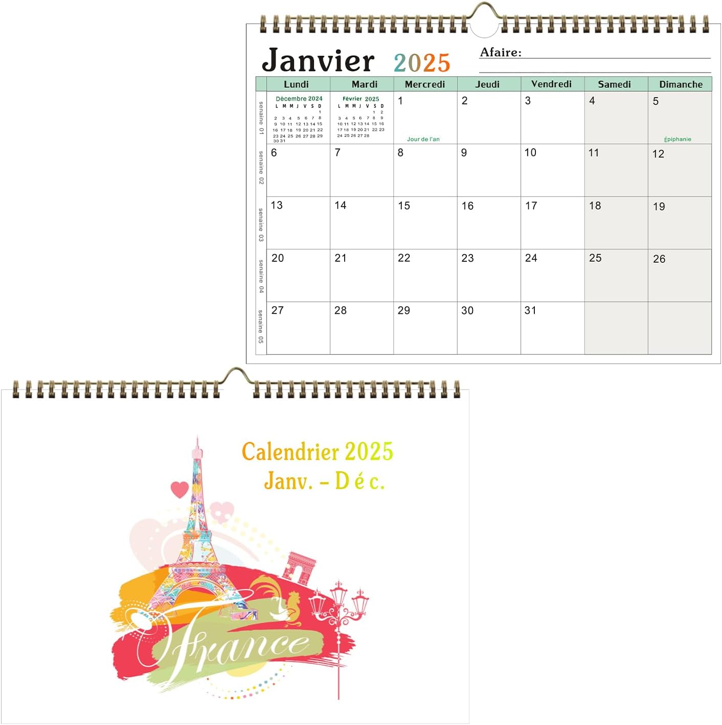 Calendrier Mural Calendrier Familial