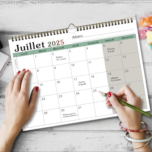 Vue 6 de Calendrier Mural Calendrier Familial