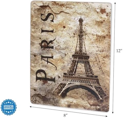 Vue 3 de Retro Vintage Tour Eiffel