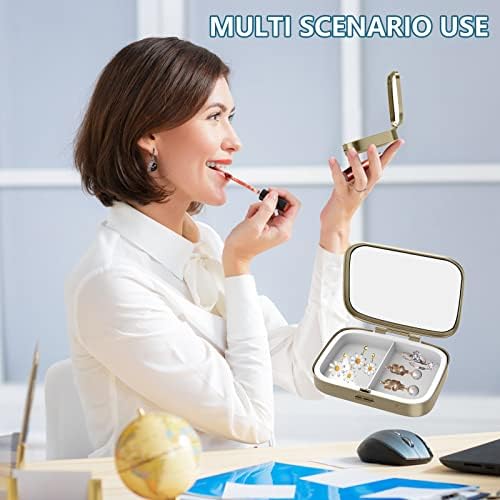 Vue 5 de Pilulier Pilulier Avec Miroir