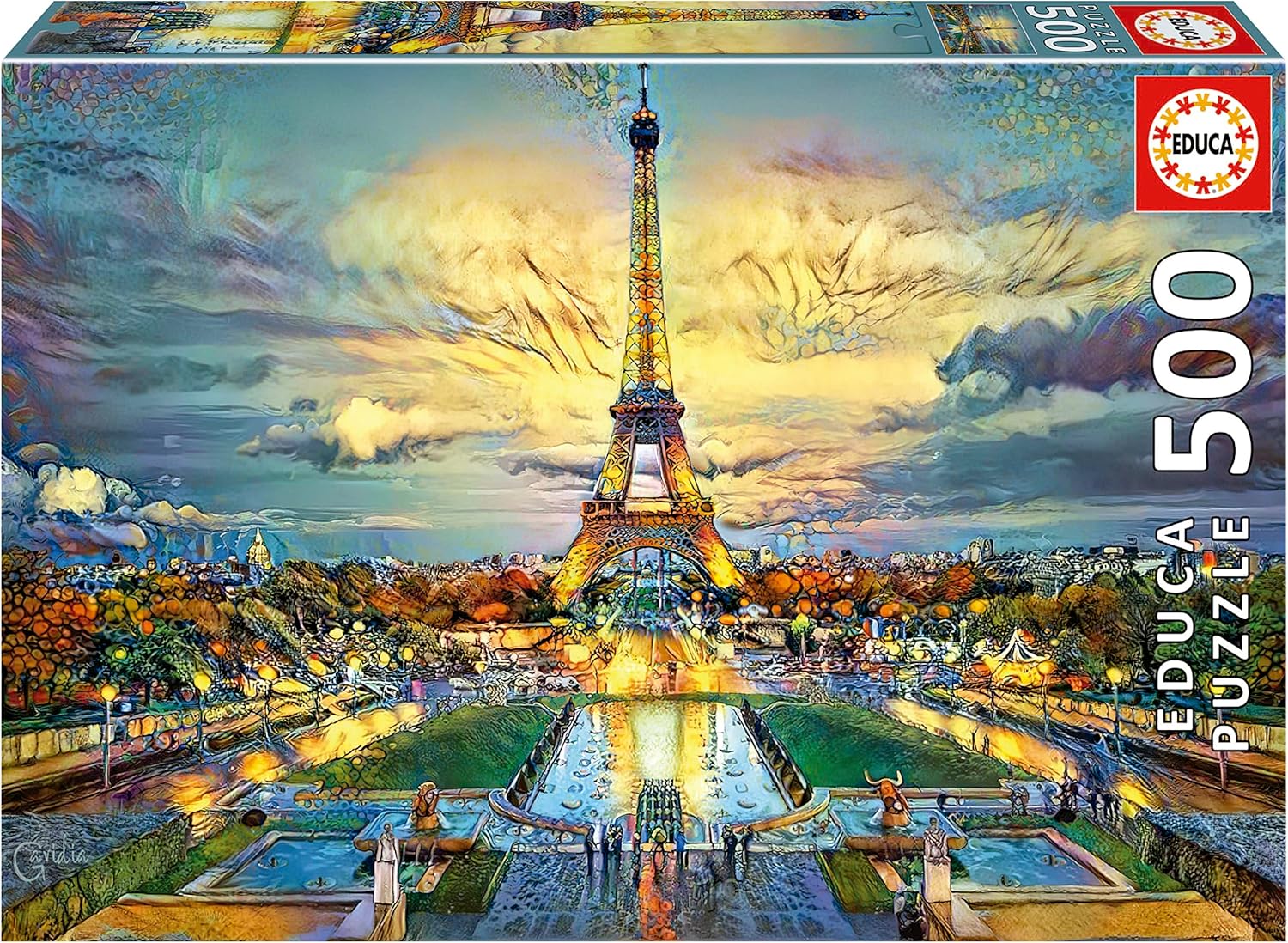 Educa Tour Eiffel Pieces