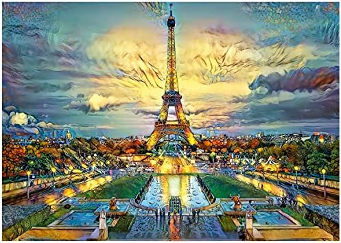 Vue 2 de Educa Tour Eiffel Pieces