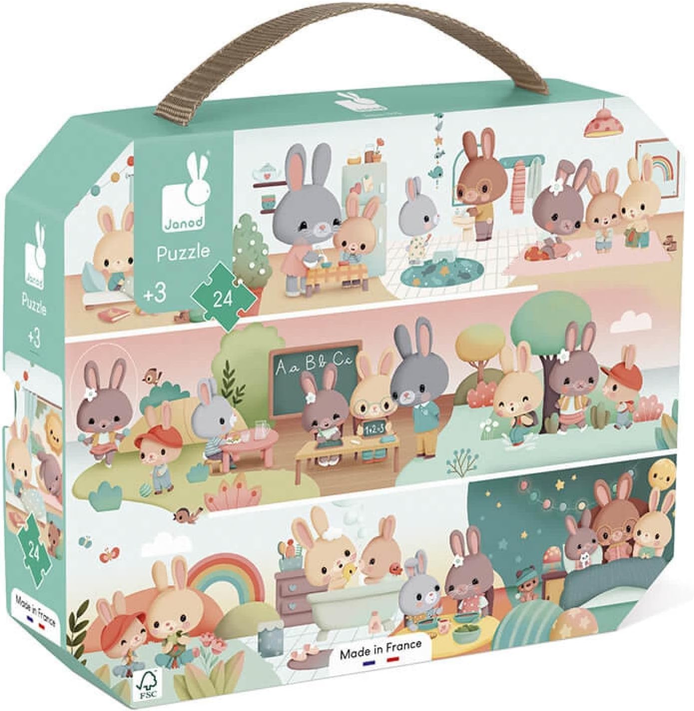 Vue 6 de Janod Puzzle Enfant Le