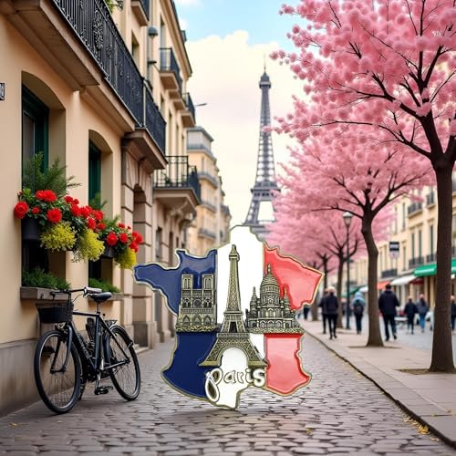 Vue 3 de Aimant De Refrigerateur Multicolore