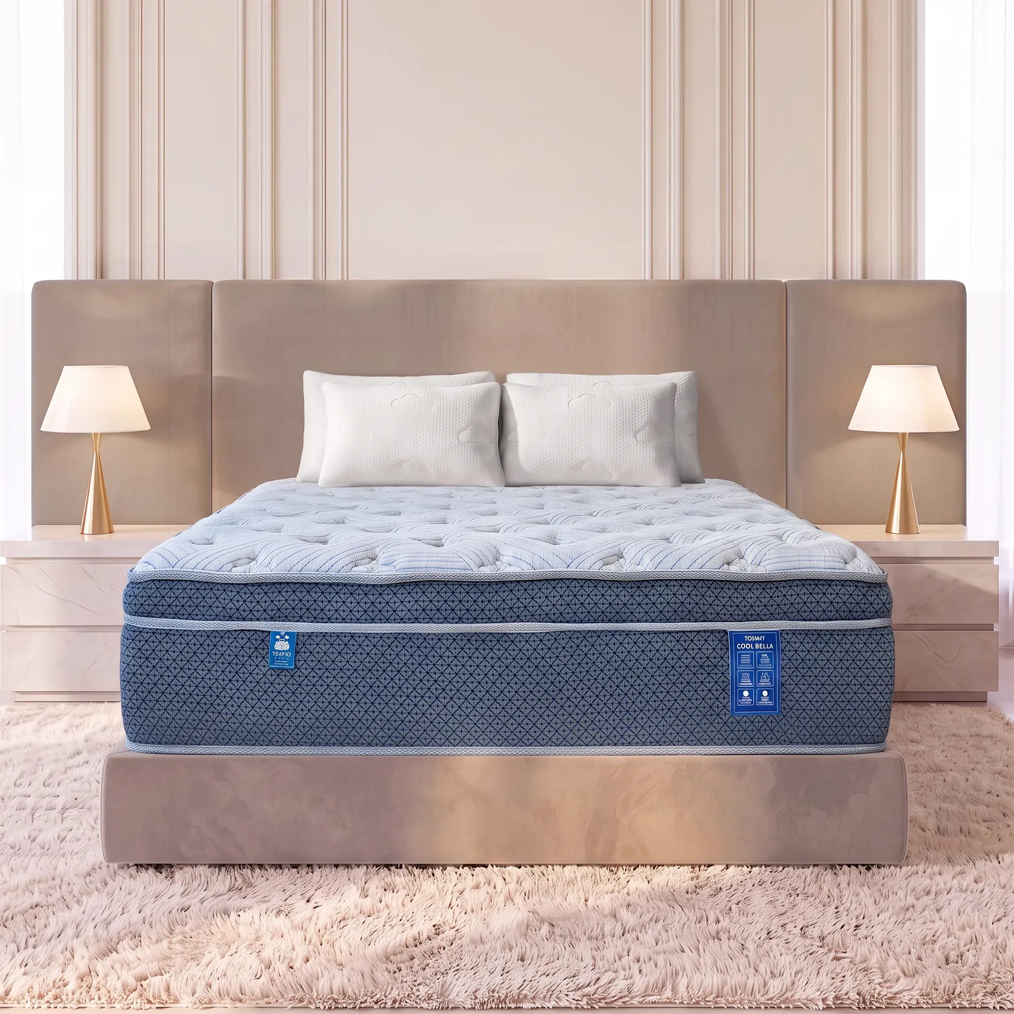 Denver Cool Bella Premium Mattress – Medium Soft Comfort