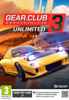 NS2 Gear.Club Unlimited 3 極速俱樂部 3 (鑰匙卡)