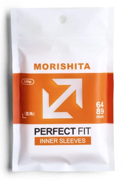 《尼樂斯特》現貨 森下 SENXIA 第一層卡套 64*89mm 完全透明 100枚入 直角