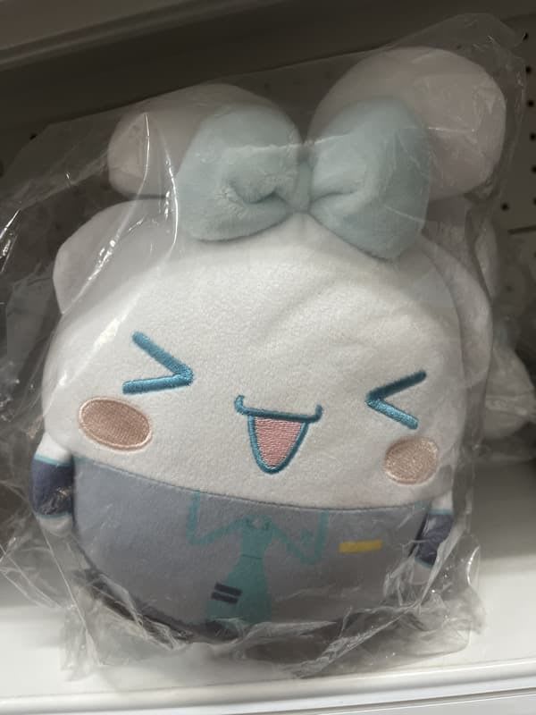 大耳狗 x 初音未來 圓滾布偶 娃娃 絨毛娃娃
