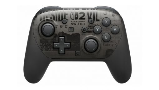 Nintendo Switch 2 Pro 控制器 惡靈古堡 9：安魂曲版