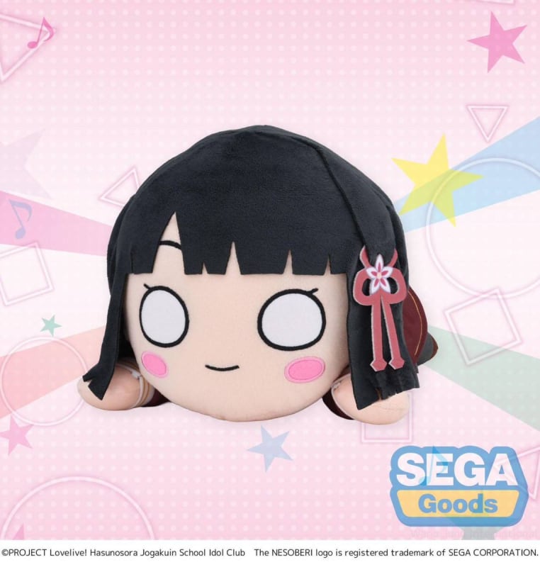 蓮之空女學院學園偶像俱樂部 趴姿絨毛 百生吟子 冬天制服ver