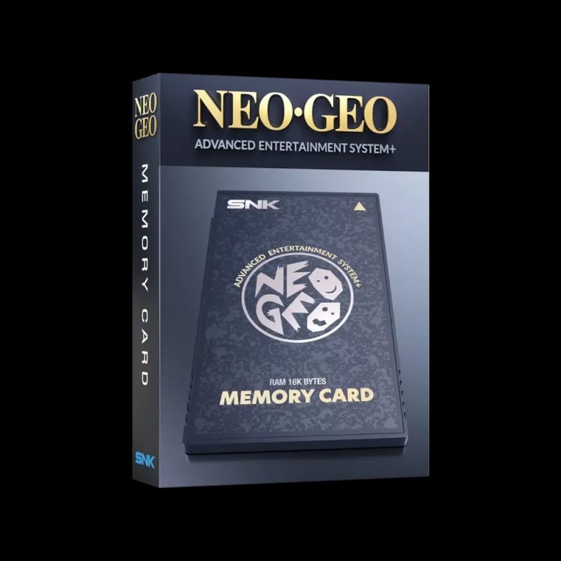 NEOGEO AES 記憶卡（黑色）