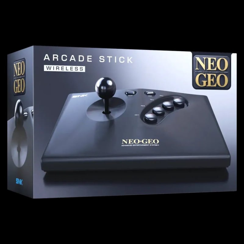 NEOGEO AES+ 無線街機搖桿（黑色）