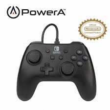 NS2 PowerA 有線遊戲手把-黑色