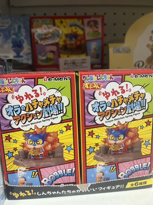 盒玩 蠟筆小新 胡鬧動作劇場(全6種)