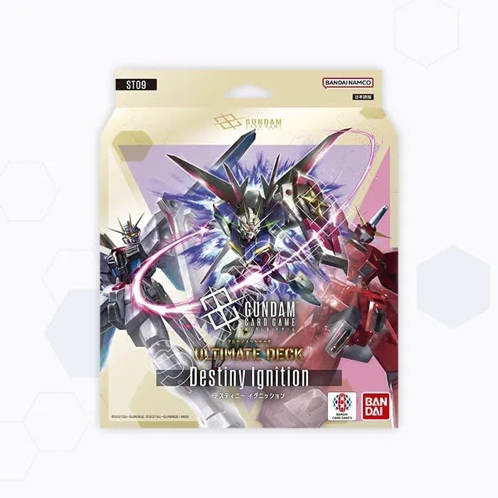 GUNDAM CARD GAME Ultimate Deck -Destiny Ignition-【ST09】日文版(再刷)