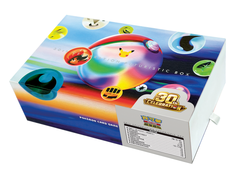 寶可夢集換式卡牌遊戲 超級進化 30th CELEBRATION FUTURISTIC BOX FURBOX