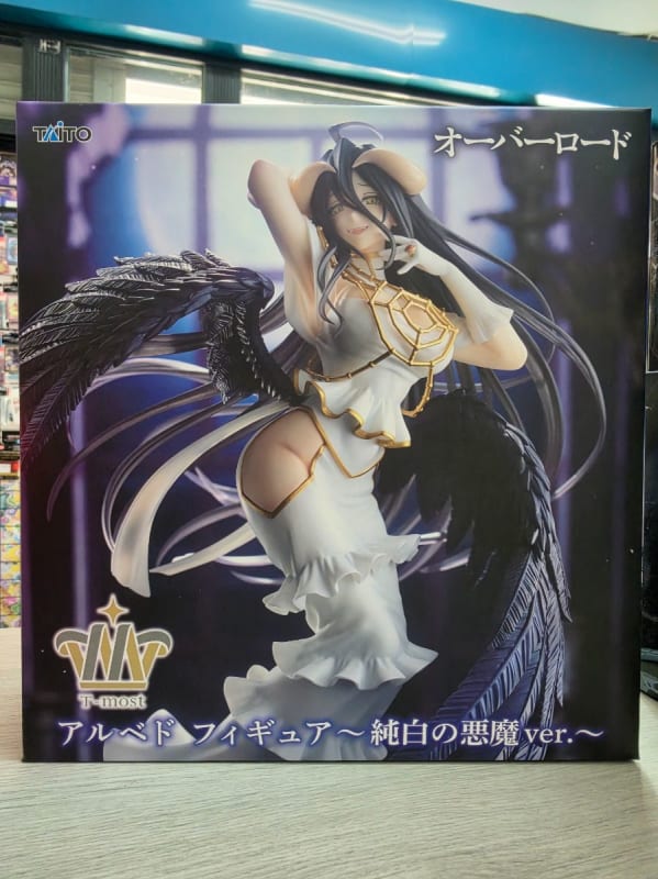 不死者之王 雅兒貝德 純白惡魔ver. TAITO T-most 景品模型 (Overlord Albedo Pure White Devil ver.)
