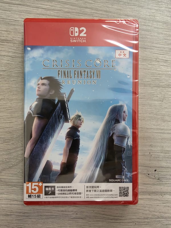 NS2 核心危機 最終幻想 VII 重聚 中文版