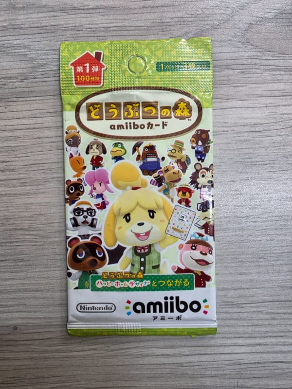 動物森友會 amiibo 卡 第一彈 (どうぶつの森 amiiboカード 第1弾)