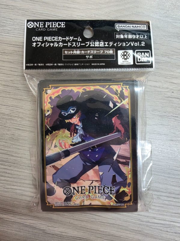 航海王卡牌遊戲 官方卡套 認證店限定版 Vol.2 薩波