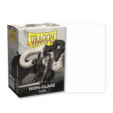 龍盾Dragon Shield - 磨砂防反光卡套-標準尺寸(100入) - 透明色 - DS100 Matte NonGlare - Clear V2 - AT-11821