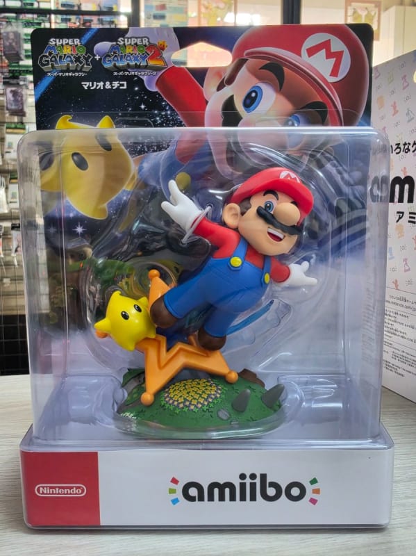 瑪利歐與奇可 amiibo (超級瑪利歐銀河系列) Mario & Luma