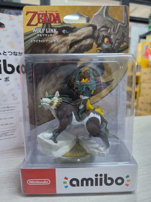 amiibo 公仔 薩爾達傳說 狼騎士林克