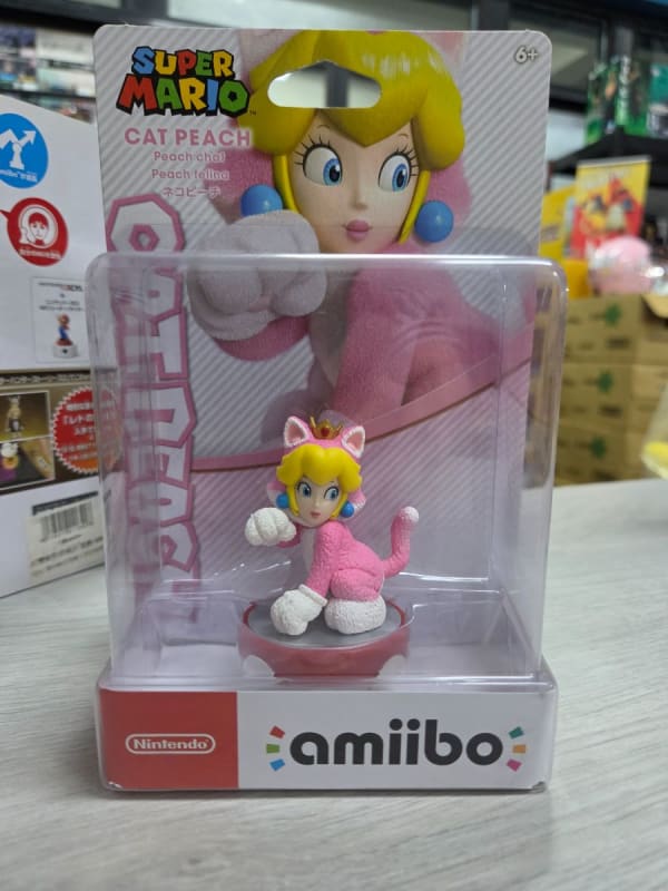 amiibo  公仔 超級瑪利歐系列 貓咪碧姬公主 (Cat Peach)