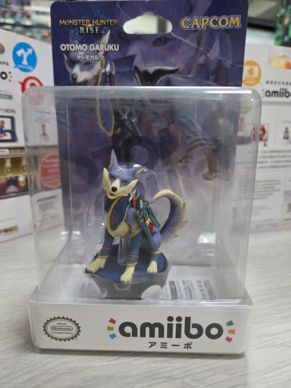 amiibo 公仔 魔物獵人 崛起 隨從加爾克