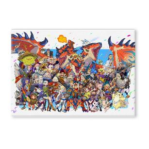 魔物獵人物語 10周年紀念裝飾畫