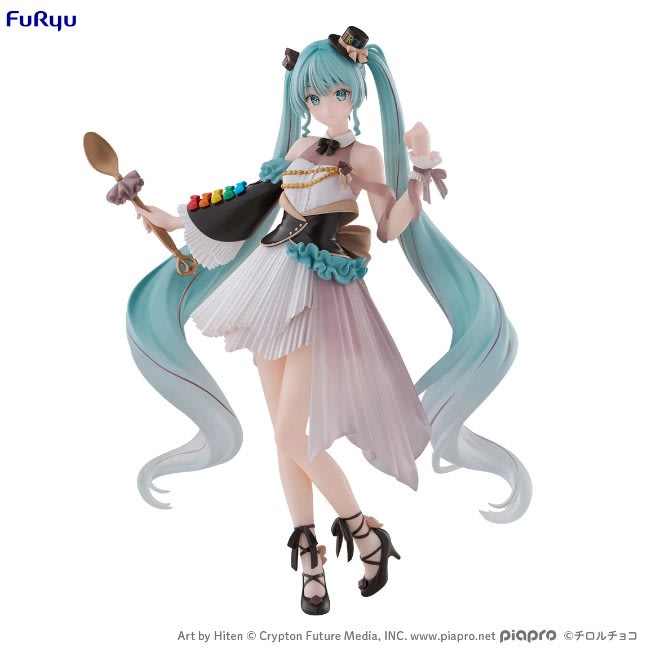 初音未來×TIROL CHOCO 公仔 咖啡牛軋糖ver.