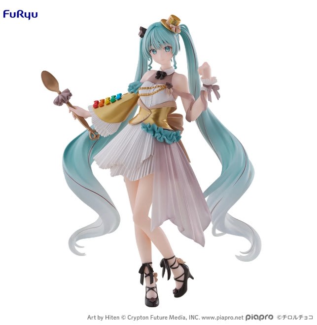 初音未來×TIROL CHOCO 公仔 咖啡牛軋糖 異色ver.