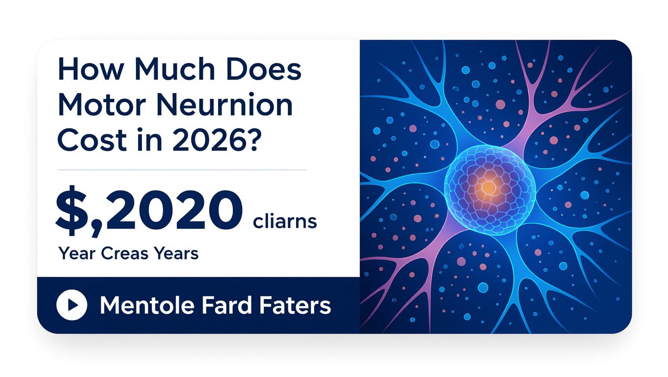 How Much Does motor neurons Cost in 2026?