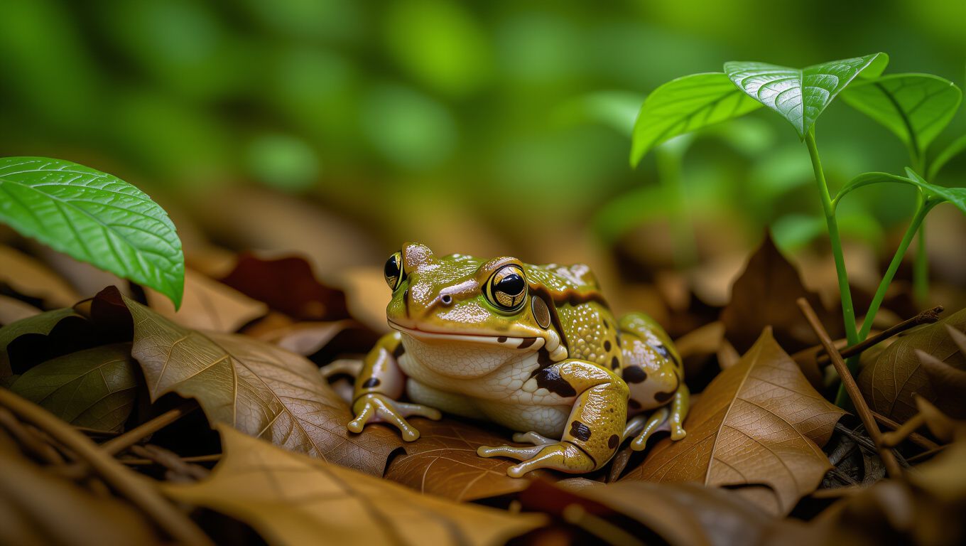 How do frogs adapt to different environments?