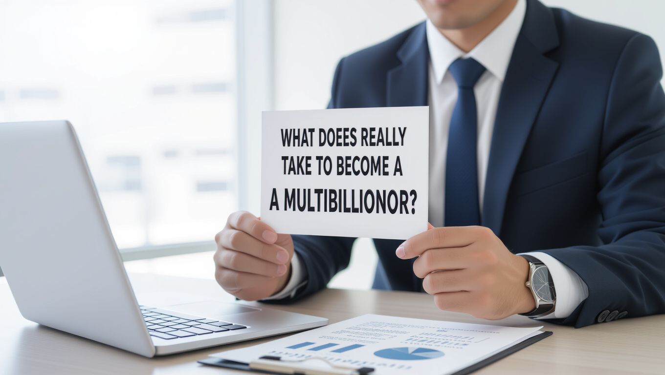 What Does It Really Take to Become a Multibillionior?